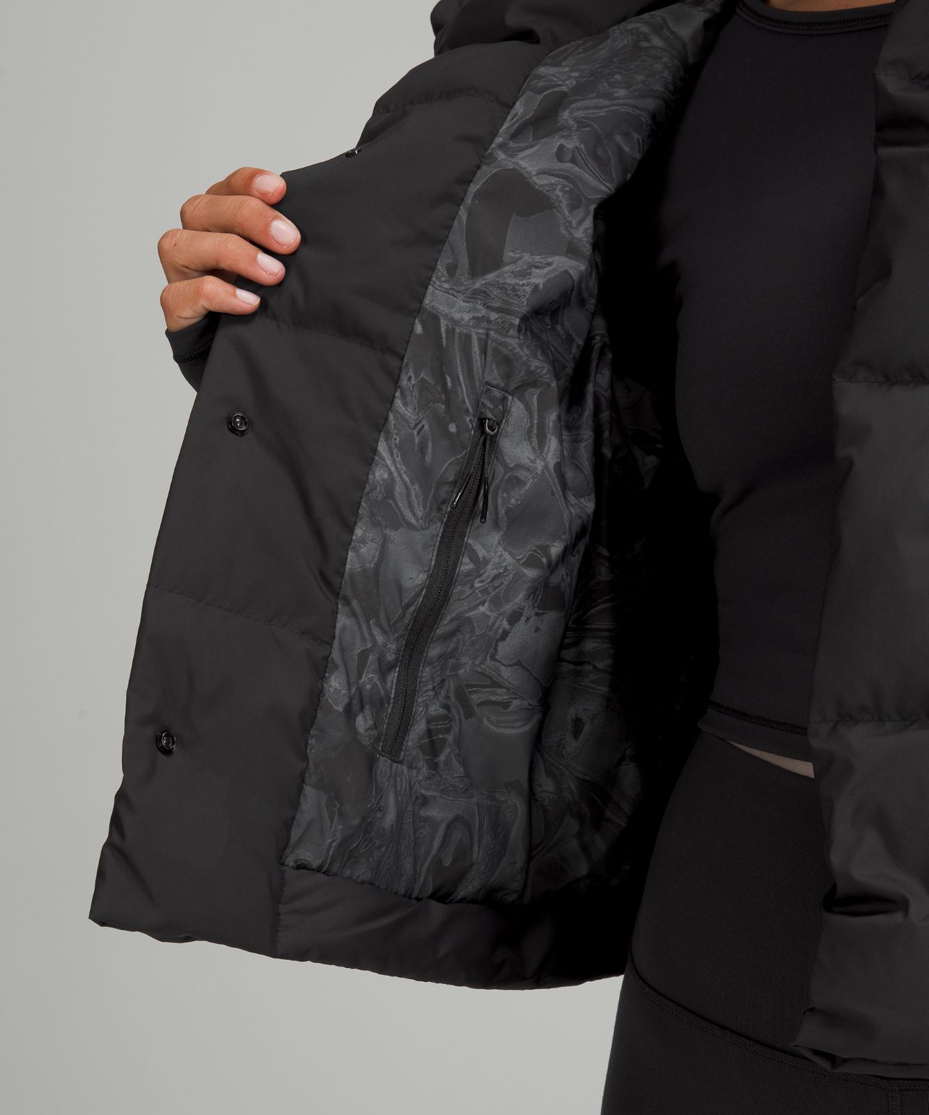 Chaquetas Parka Lululemon Transformable Mujer Negros | 94016-DTZA