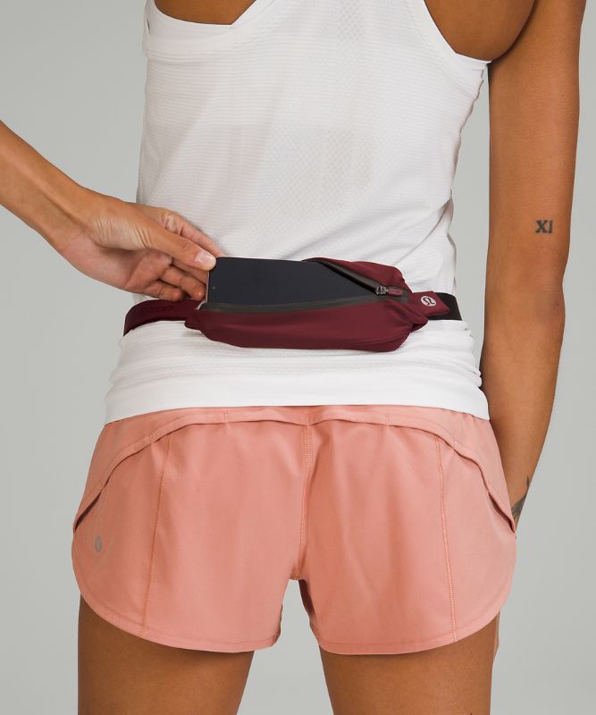 Cinturones Lululemon Fast and Free Running Mini Accessories Rojos Vino | 84519-LOZD