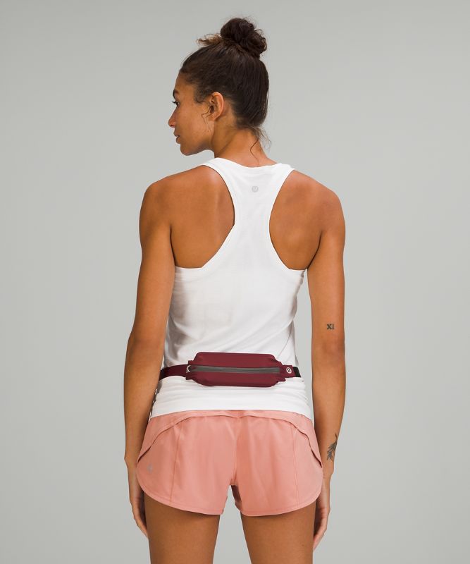 Cinturones Lululemon Fast and Free Running Mini Accessories Rojos Vino | 84519-LOZD