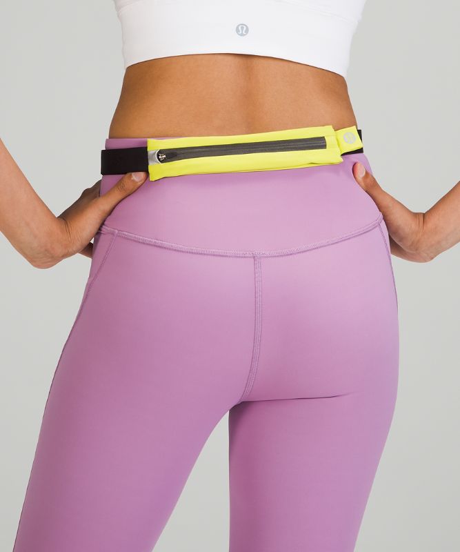 Cinturones Lululemon Fast and Free Running Mini Accessories Amarillos Negros | 28340-OCKJ