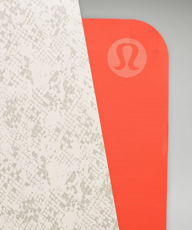 Colchonetas de Yoga Lululemon The Reversible Mat 3mm Accessories Blancos Plateados Rojos | 89431-KMEF