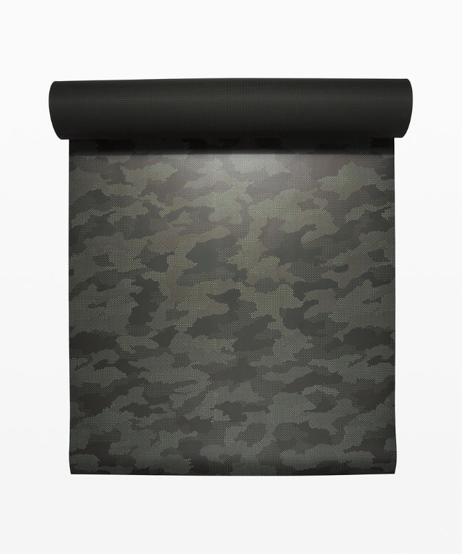 Colchonetas de Yoga Lululemon The Reversible Mat 5mm Accessories Camuflados Verde Oliva Oscuro Verde Oliva Oscuro | 53094-NWAV