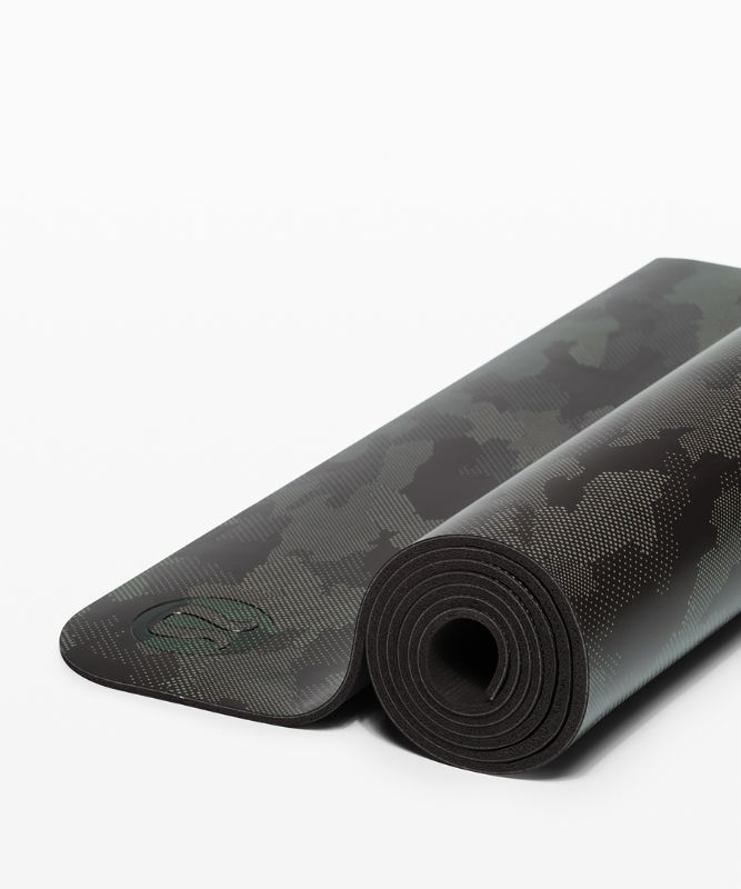 Colchonetas de Yoga Lululemon The Reversible Mat 5mm Accessories Camuflados Verde Oliva Oscuro Verde Oliva Oscuro | 53094-NWAV