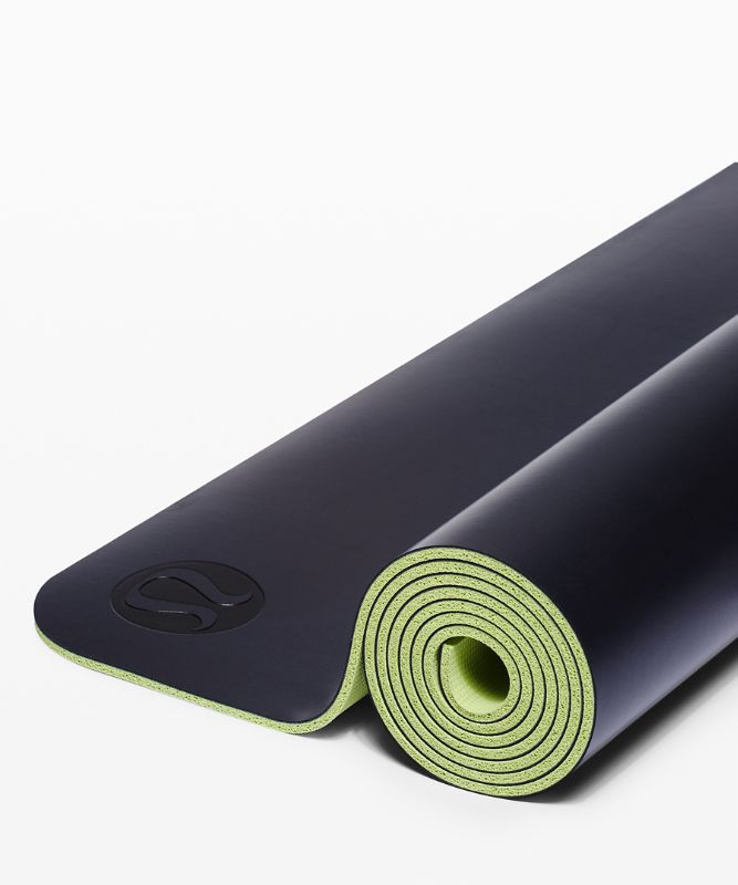 Colchonetas de Yoga Lululemon The Reversible Mat 5mm Accessories Azul Marino Azules | 69240-NEDC