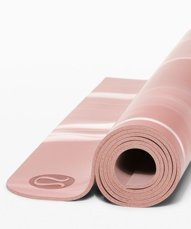 Colchonetas de Yoga Lululemon The Reversible Mat 5mm Accessories Rosas Blancos Rosas | 12638-PIVW