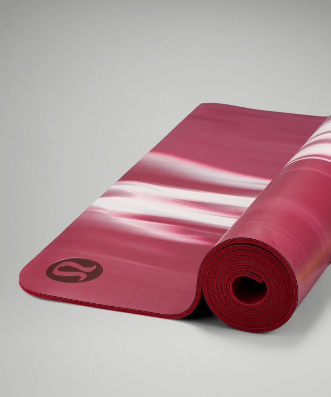 Colchonetas de Yoga Lululemon The Reversible Mat 5mm Accessories Blancos Rojos | 62103-WVRI