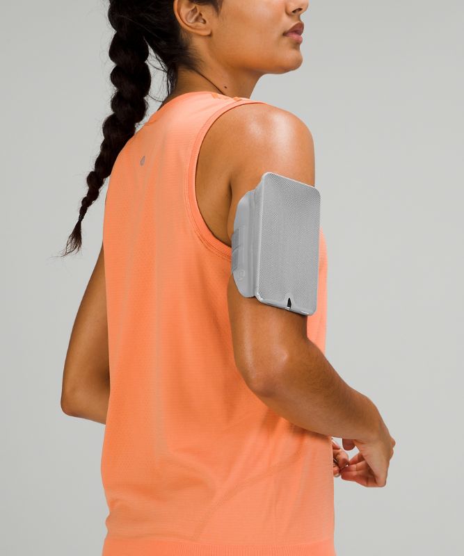 Equipo Lululemon Fast and Free Run Armband Accessories Grises | 60958-XJZM