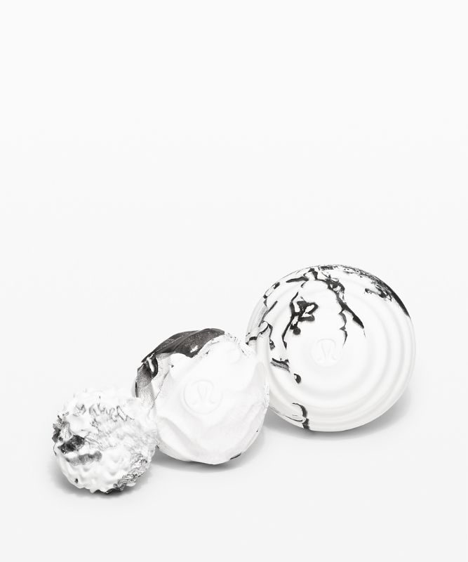 Equipo Lululemon Release and Recover Ball Set Accessories Negros Blancos | 03684-ZVEQ