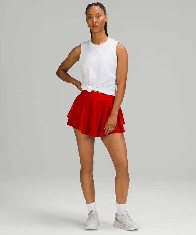 Falda Lululemon Court Rival High-Rise Skirt Mujer Rojos Oscuro | 56089-WRHL