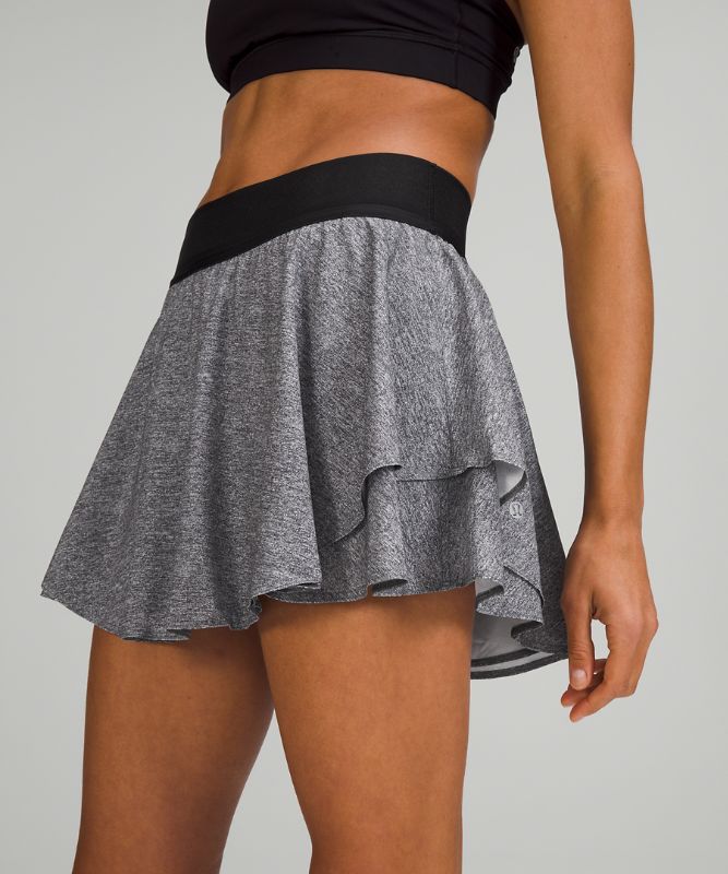 Falda Lululemon Court Rival High-Rise Skirt Mujer Multicolor Negros Negros | 18647-ZFNR