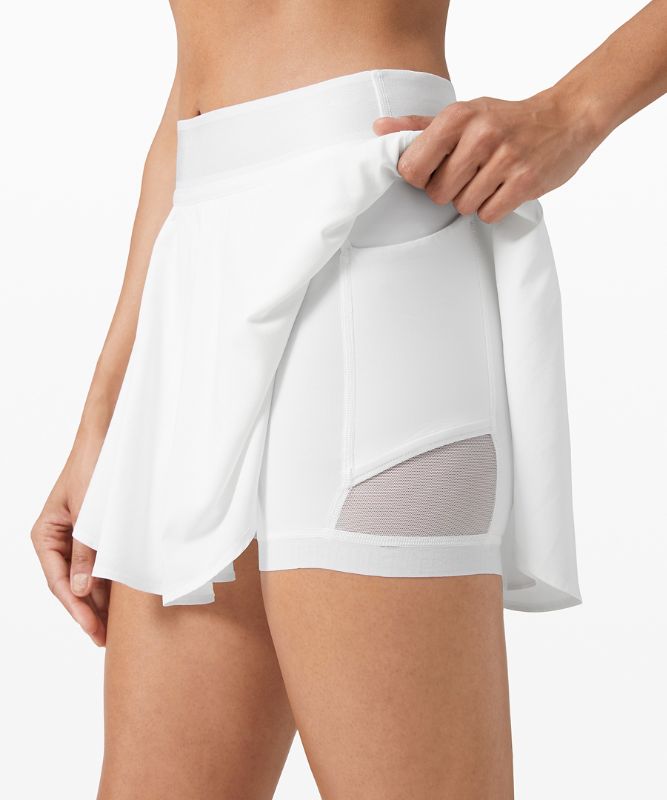 Falda Lululemon Court Rival High-Rise Skirt Mujer Blancos | 14309-NBMG