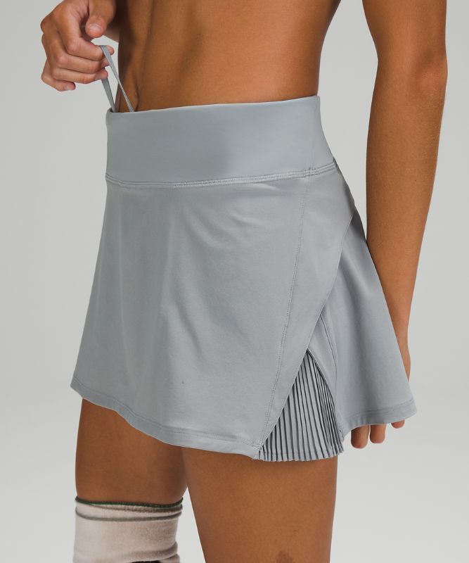 Falda Lululemon Play Off the Pleats Skirt Mujer Grises | 97184-KQNX