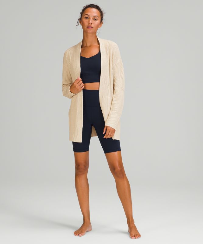 Jerséis Lululemon Cashlu Sweater Wrap Mujer Blancos | 24783-AEWN