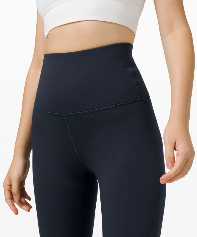 Leggins Lululemon Wunder Lounge SHR Tight Mujer Azul Marino | 69342-FOHK