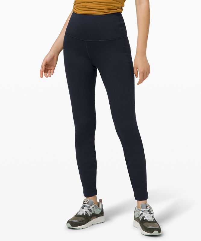 Leggins Lululemon Wunder Lounge SHR Tight Mujer Azul Marino | 69342-FOHK