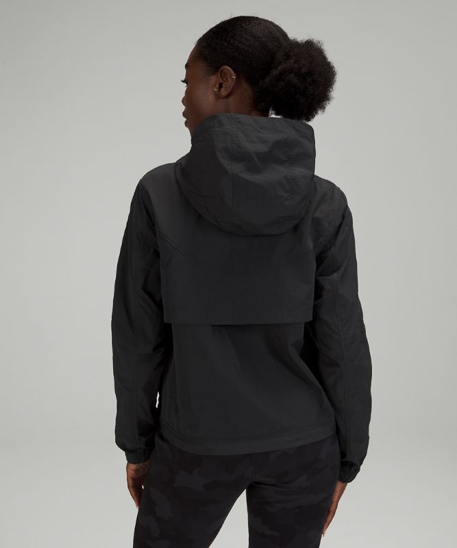 Lightweight Jackets Lululemon Hooded Mujer Negros | 18905-FIQW