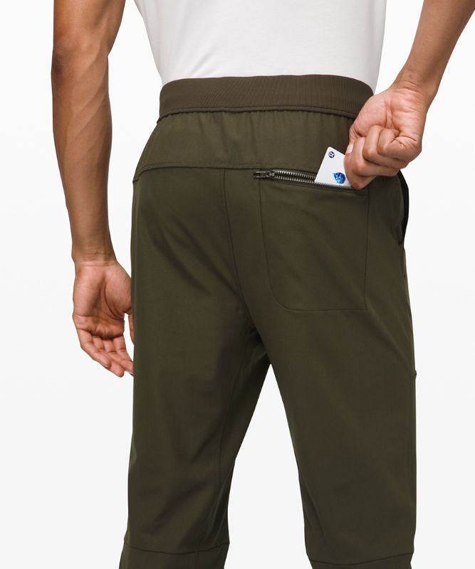 Pantalon Jogger Lululemon ABC Tall Warpstreme Online Only Hombre Verde Oliva Oscuro | 83752-XIAE