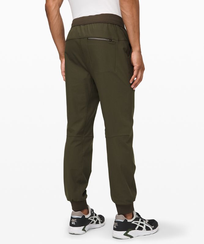 Pantalon Jogger Lululemon ABC Tall Warpstreme Online Only Hombre Verde Oliva Oscuro | 83752-XIAE