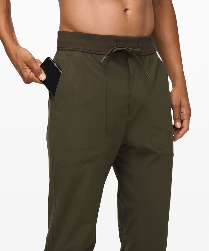 Pantalon Jogger Lululemon ABC Tall Warpstreme Online Only Hombre Verde Oliva Oscuro | 83752-XIAE