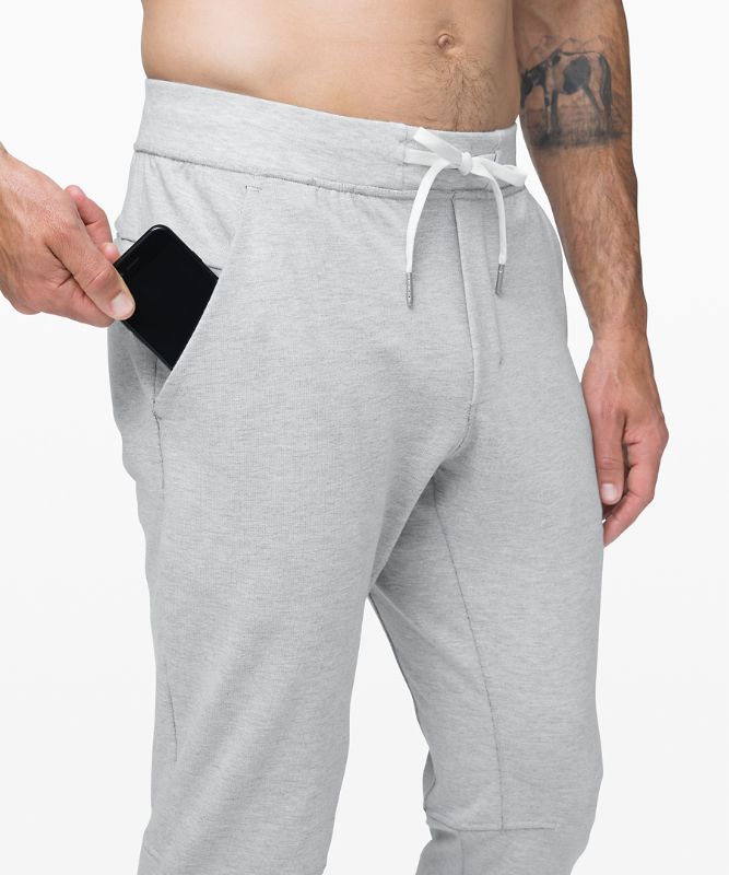 Pantalon Jogger Lululemon City Sweat Hombre Grises Claro | 58694-YJEP