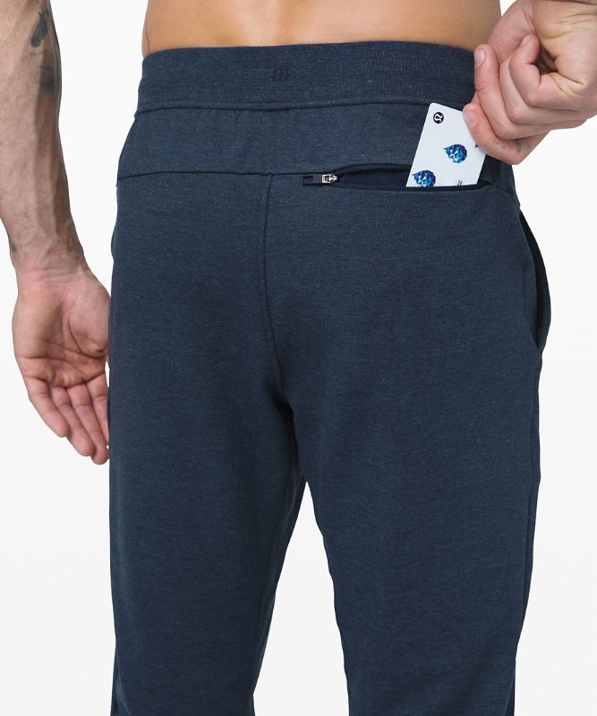 Pantalon Jogger Lululemon City Sweat Shorter Hombre Azul Marino | 54320-LVTZ