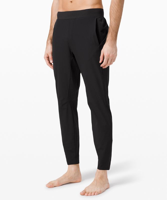 Pantalon Jogger Lululemon In Mind Shorter Length Hombre Negros | 46375-VDYK