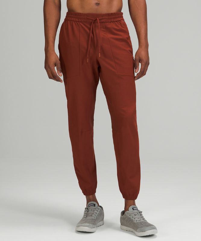 Pantalon Jogger Lululemon License to Train Hombre Marrom | 73264-CNLQ