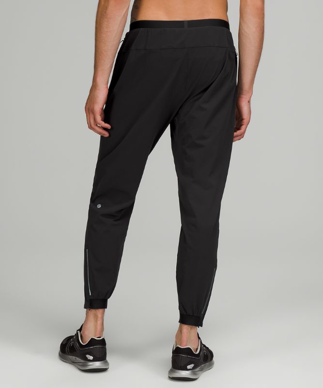 Pantalon Jogger Lululemon Run State Hombre Negros | 49573-KNRM