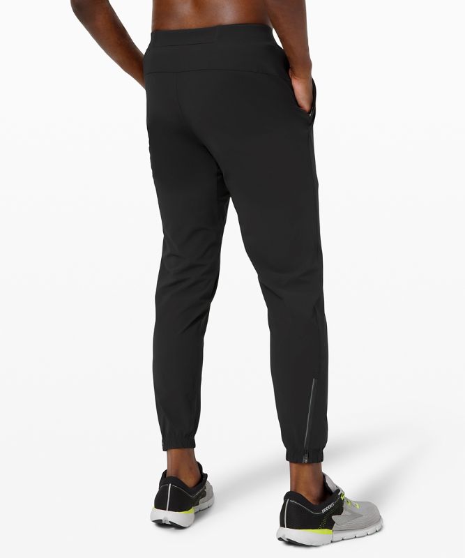 Pantalon Jogger Lululemon Surge Shorter Length Hombre Negros | 25601-ETHN