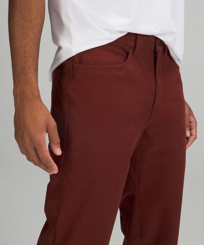 Pantalon Lululemon ABC Crop Relaxed Hombre Marrom | 26150-NTOL