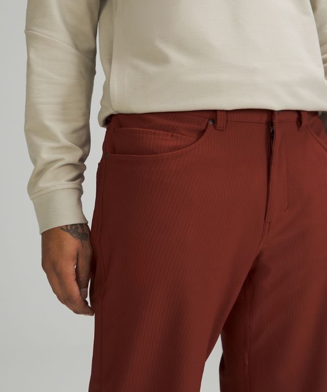 Pantalon Lululemon ABC Relaxed-Fit Crop Cord Hombre Marrom | 85372-PTZG