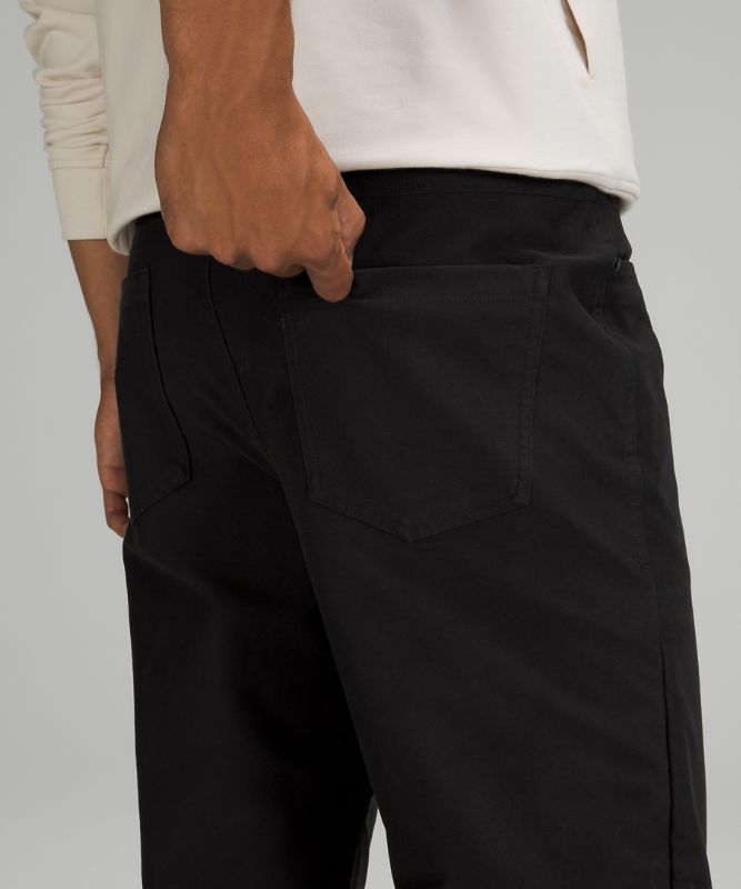 Pantalon Lululemon ABC Relaxed-Fit Crop Utilitech Hombre Negros | 28019-VTCO