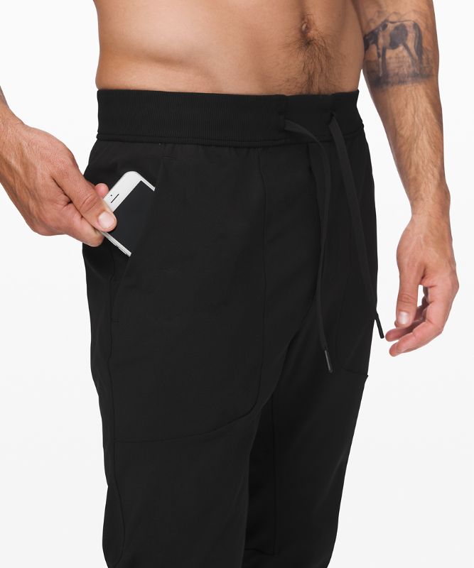 Pantalon Lululemon ABC Skinny-Fit Warpstreme Online Only Hombre Negros | 97840-LJCG