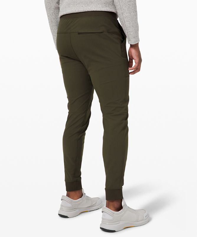 Pantalon Lululemon ABC Skinny-Fit Warpstreme Online Only Hombre Verde Oliva Oscuro | 76823-UFAS