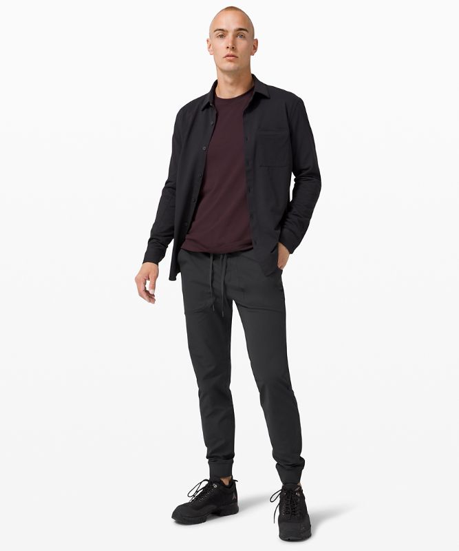 Pantalon Lululemon ABC Skinny-Fit Warpstreme Online Only Hombre Obsidian | 02963-CKBN