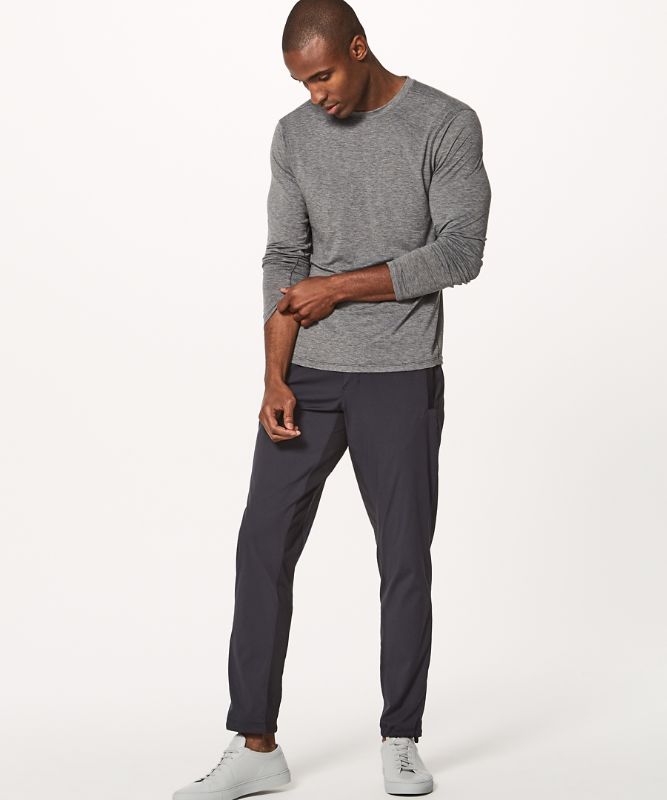 Pantalon Lululemon Great Wall Hombre Negros | 23081-BSOH