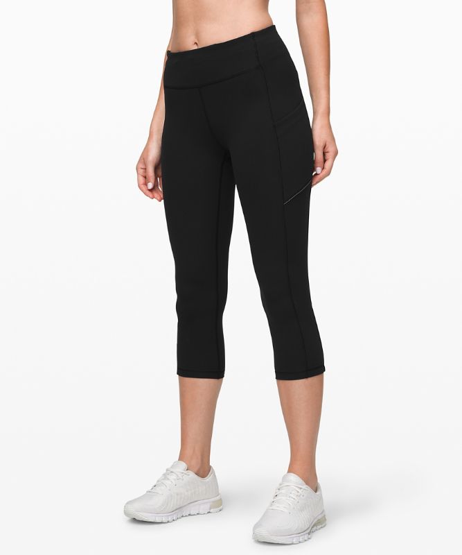 Pantalon Lululemon Speed Up MR Crop 21\