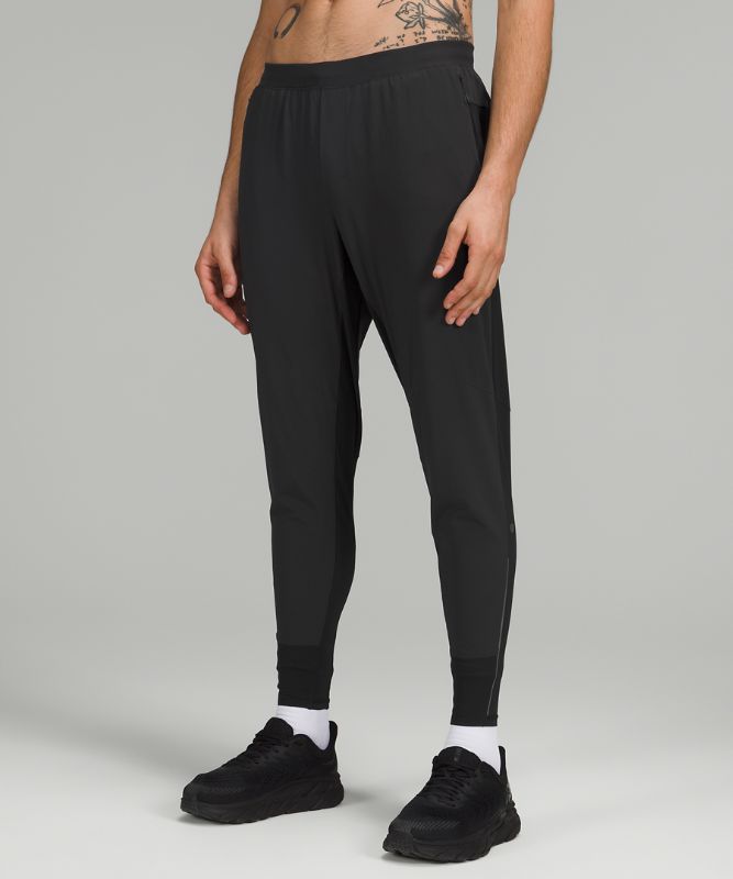 Pantalon Lululemon Surge Hybrid Hombre Negros | 54863-UBVO