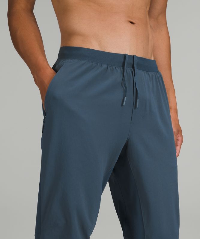 Pantalon Lululemon Surge Hybrid Shorter Length Hombre Azules | 57480-AFNI