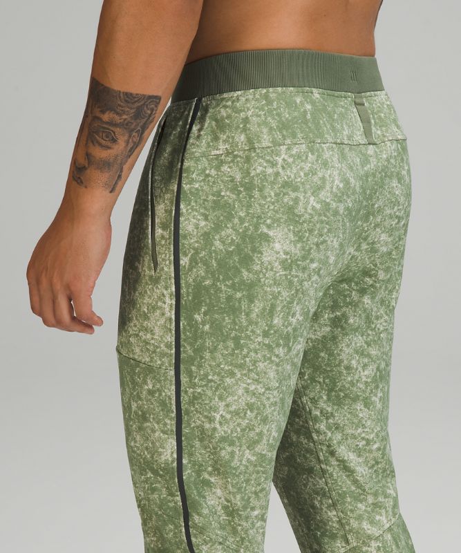 Pantalon Lululemon Textured Tech Hombre Azules Azules Verdes Multicolor | 04275-JZNQ