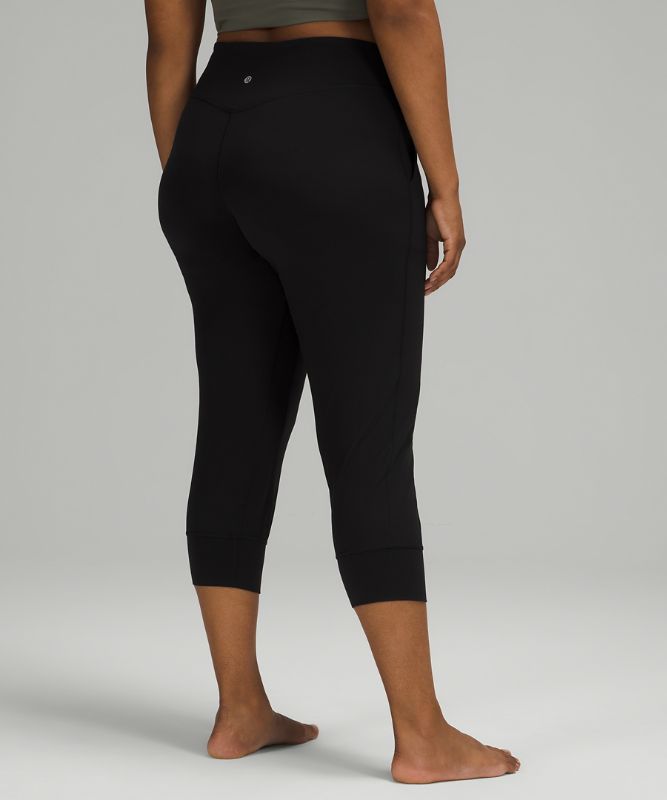 Pantalones Lululemon Align High-Rise Crop Mujer Negros | 46729-NGDV