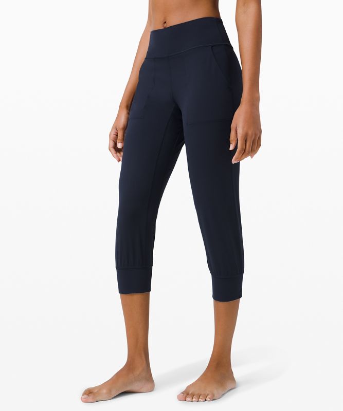 Pantalones Lululemon Align High-Rise Crop Mujer Azul Marino | 70216-GAQV