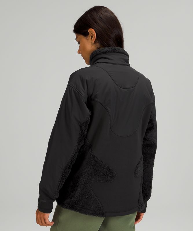 Pullover Lululemon Fleece Insulated Mujer Negros | 14653-QIBU