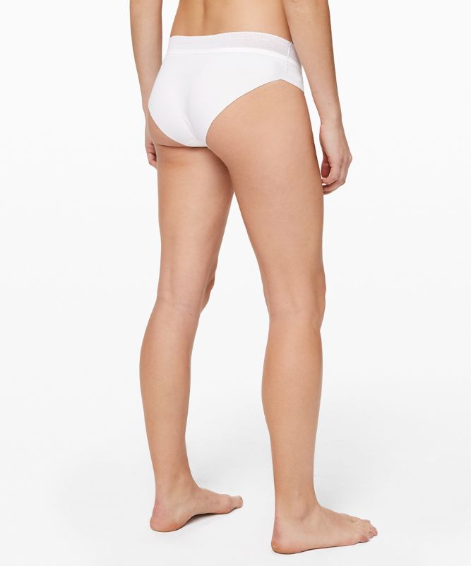 Ropa Interior Lululemon Ever Essentials Bikini Mujer Blancos | 31240-BEAX