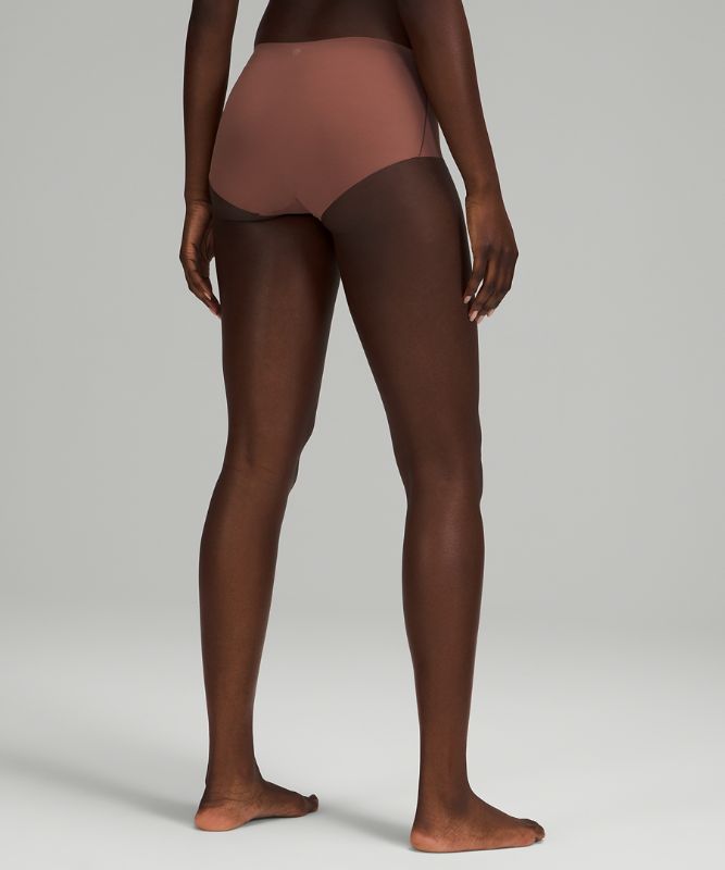 Ropa Interior Lululemon InvisiWear Mid-Rise Boyshort Underwear Mujer Smoky Topaz | 92643-NHQT