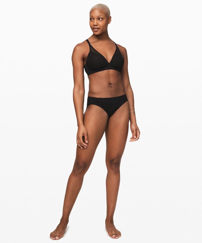 Ropa Interior Lululemon Simply Sheer Bra Mujer Negros | 20698-JLAN