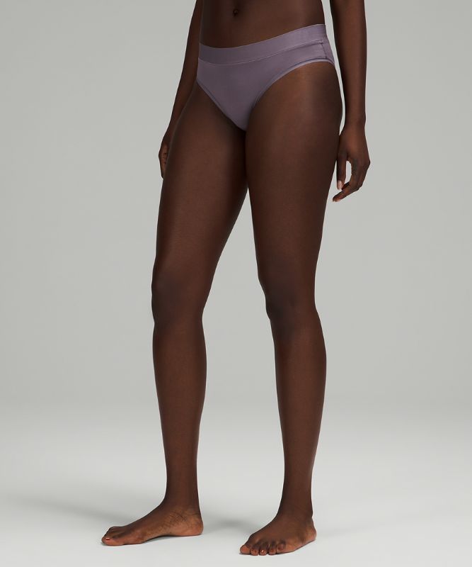 Ropa Interior Lululemon UnderEase Mid-Rise Cheeky Bikini Underwear Mujer Lavanda | 28107-DGVH