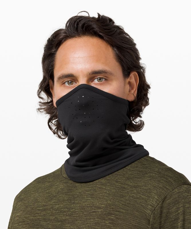 Scarves & Gloves Lululemon Cold Terrain Run Neckwarmer Accessories Negros | 92748-JLTX