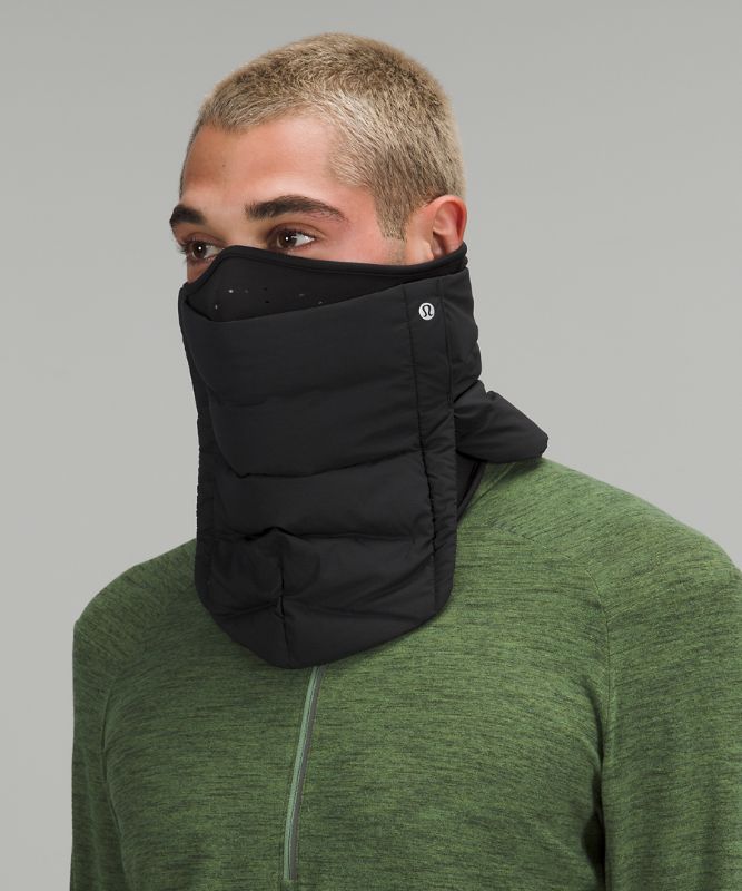 Scarves & Gloves Lululemon Down 2-in-1 Run Neck Warmer Accessories Negros | 42093-QCJB