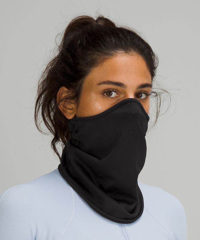 Scarves & Gloves Lululemon Down 2-in-1 Run Neck Warmer Accessories Negros | 42093-QCJB